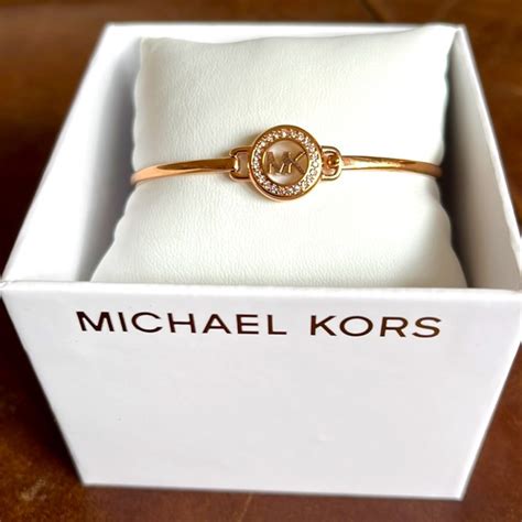 gold michael kors bangle|michael kors gold bangle poshmark.